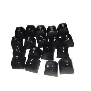 Brother Correct-O-Riter Typewriter 3800 Numbers & Punctuation Keys Part